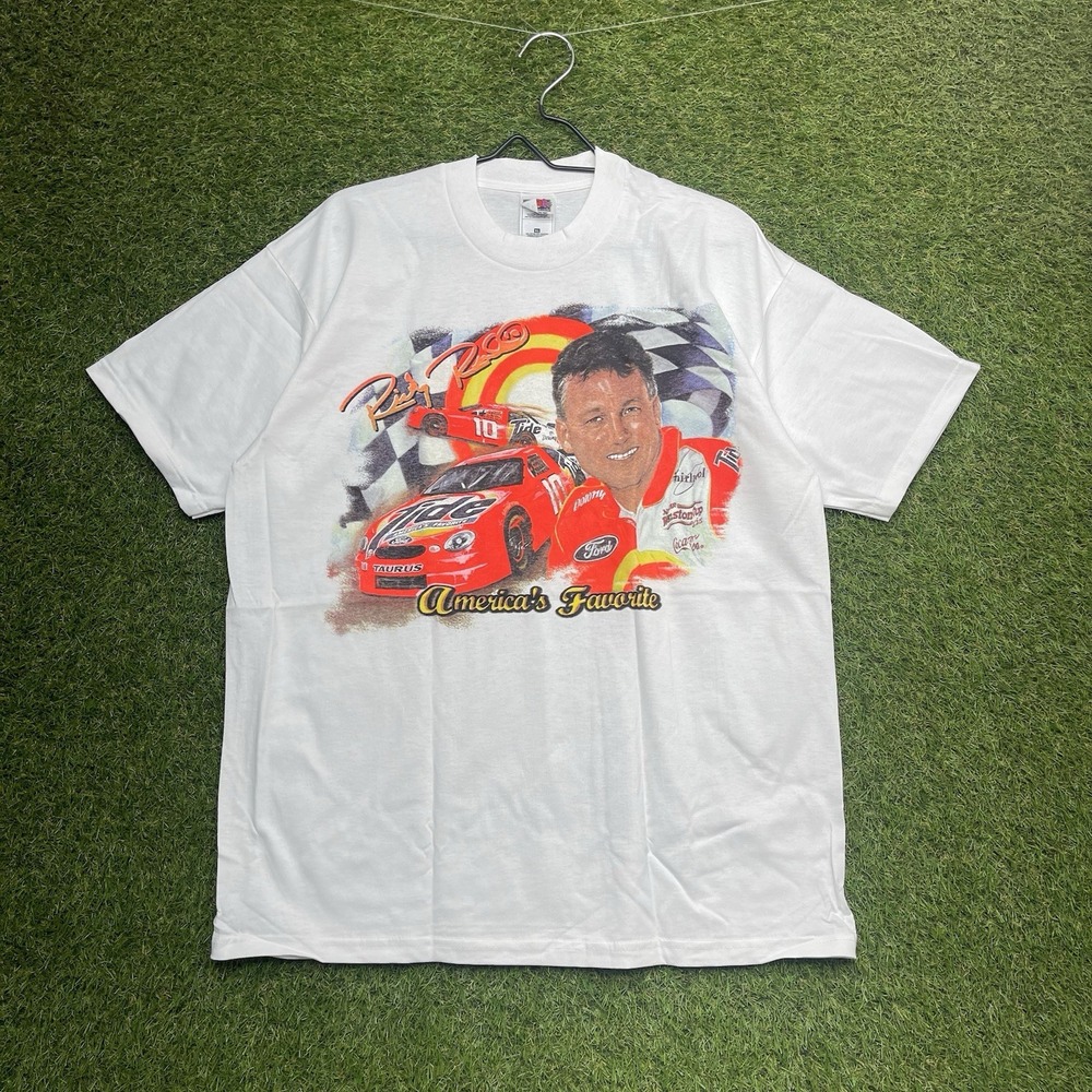 Ricky Rudd Nascar Shirt Mens XL Driver 90s Tide Americas Favorite Vintage NEW